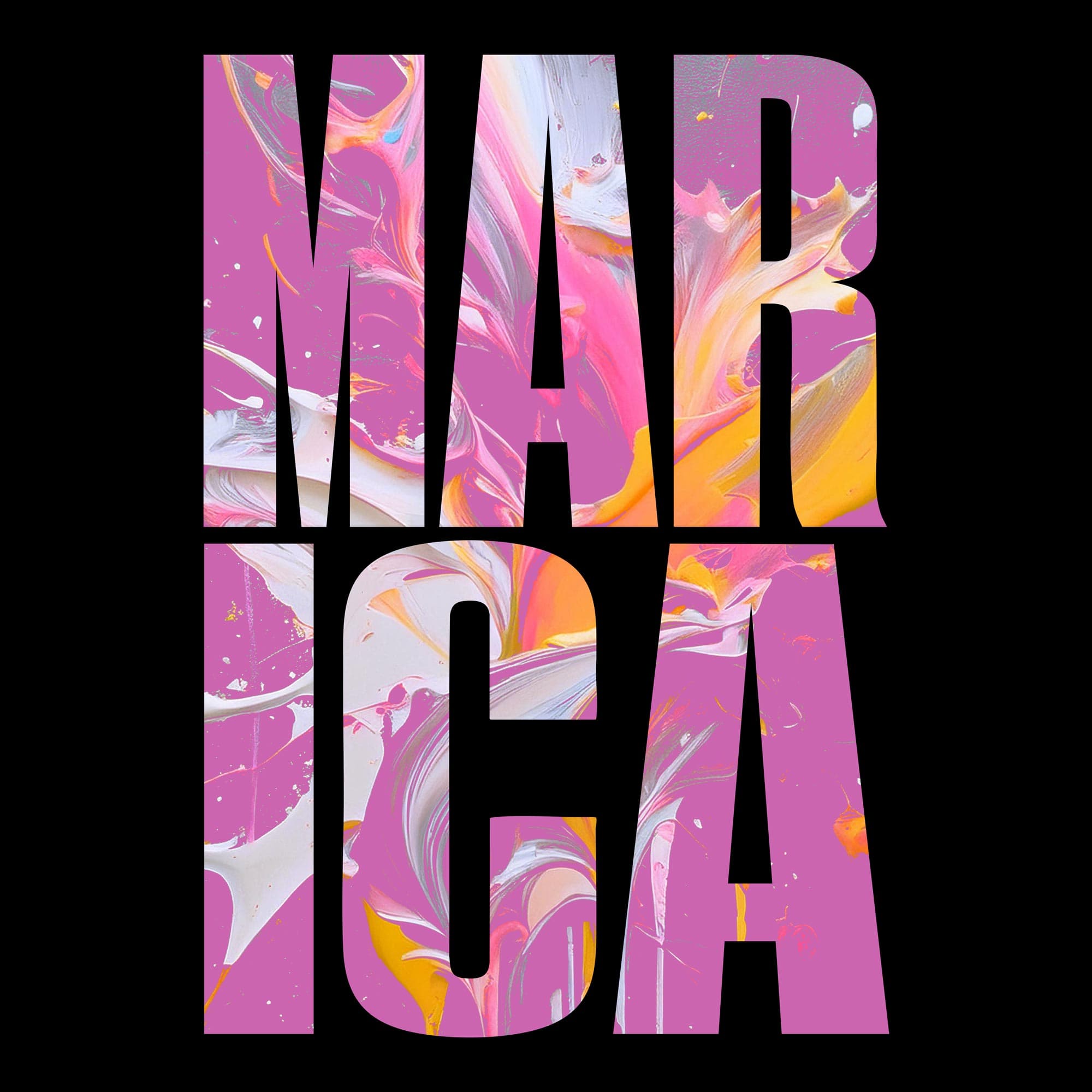 Marica unisex T-shirt — bold Spanish reclamation design artwork