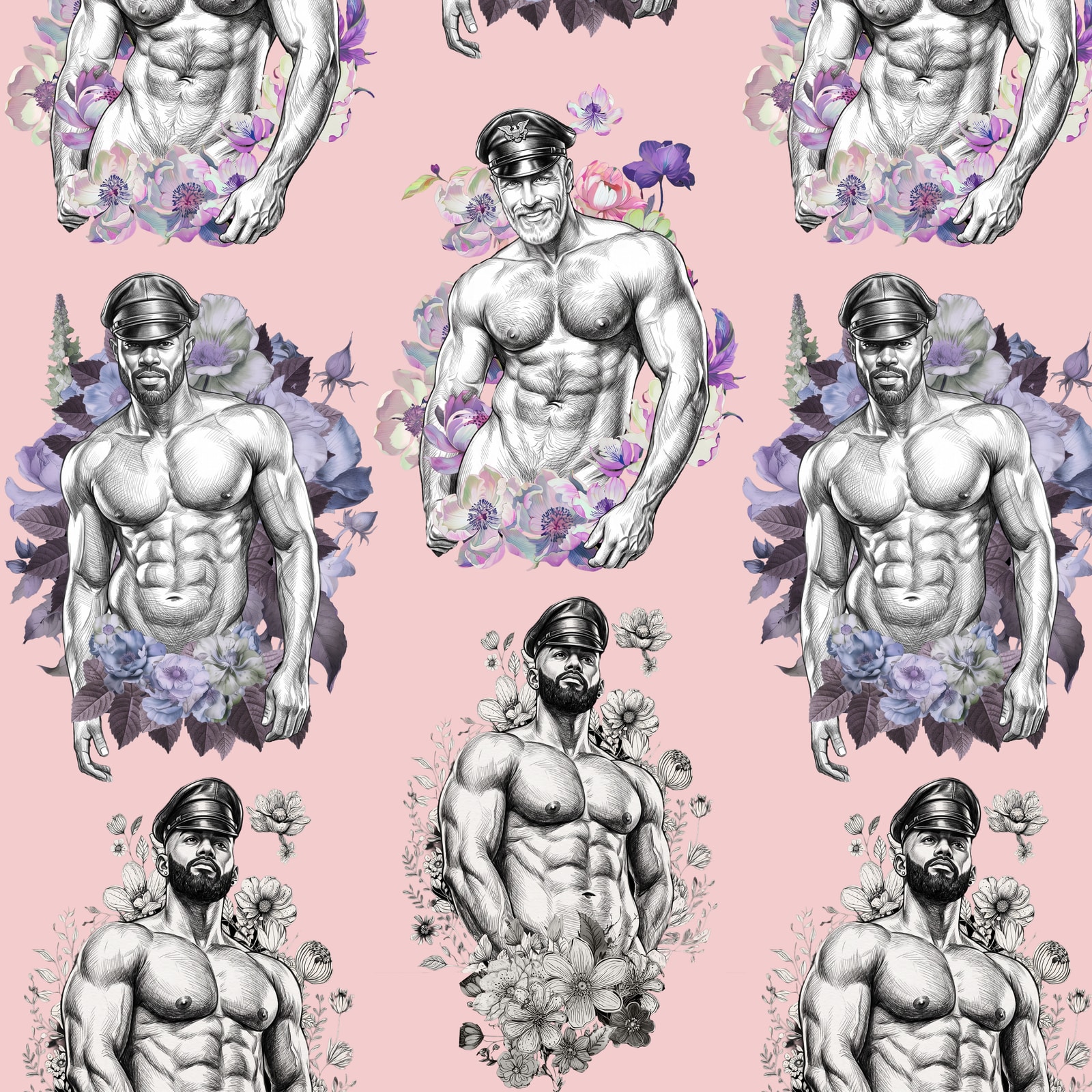 Flowers of Finland beach towel — design artwork on Gayer Things