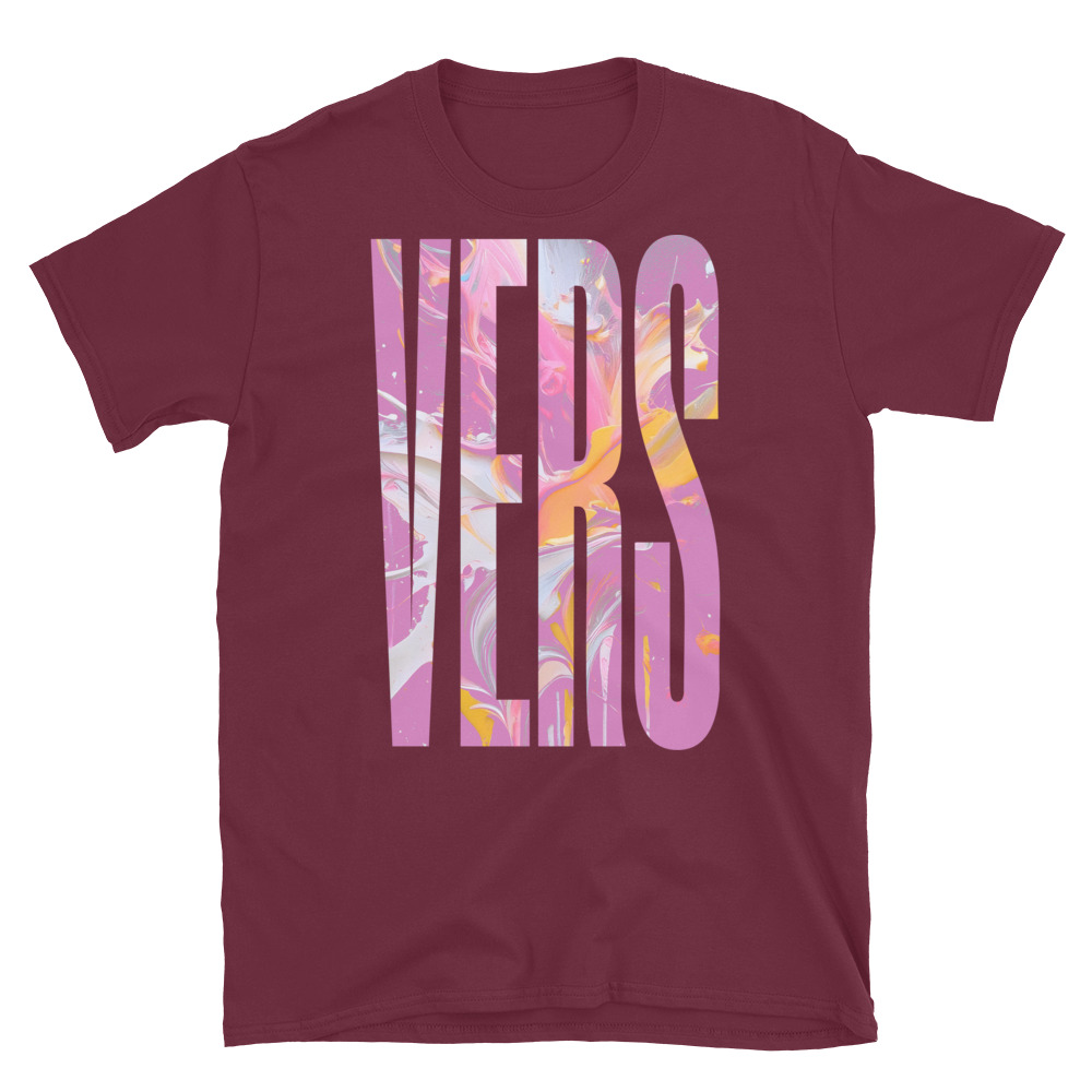 Vers ‑ Unisex T‑Shirt — Maroon product view
