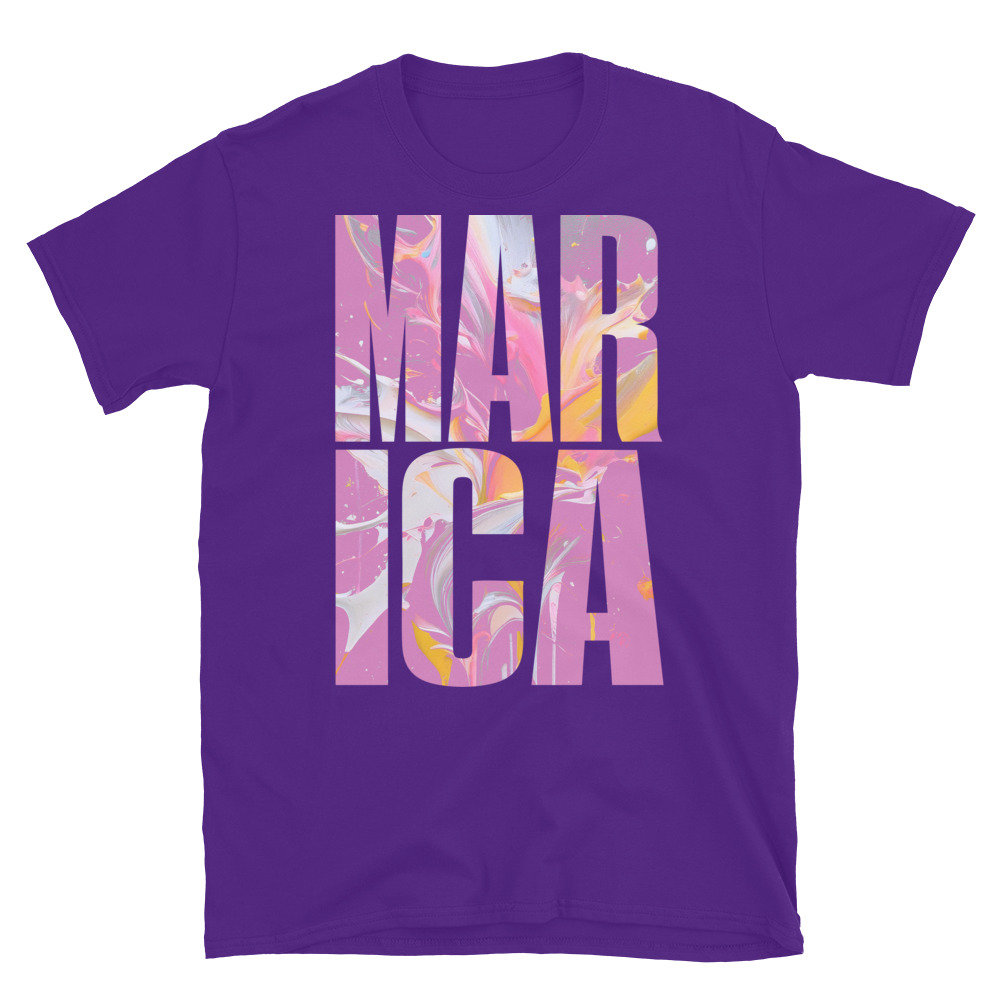 Marica ‑ Unisex T‑Shirt — Purple product view