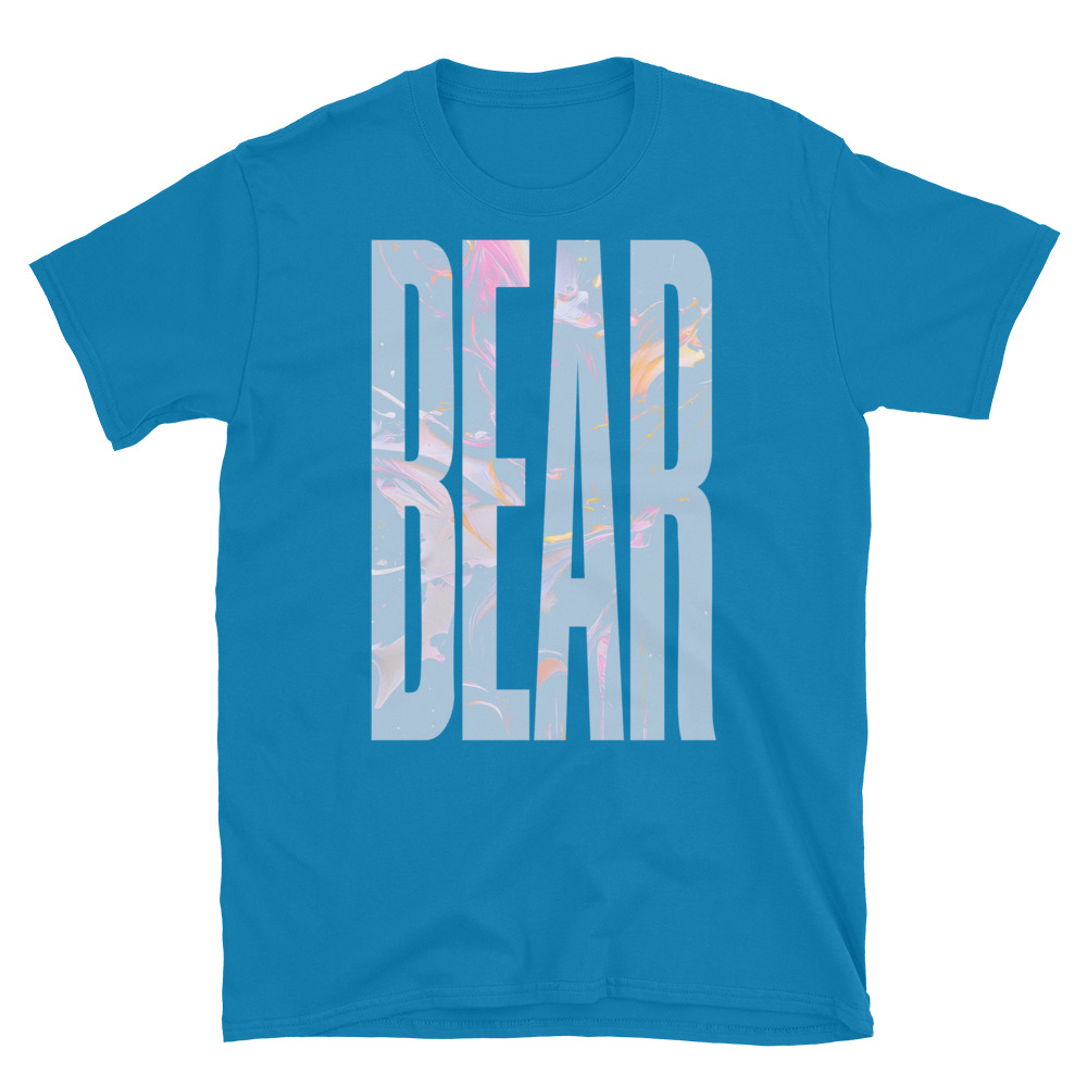 Bear ‑ Unisex T‑Shirt — Sapphire product view